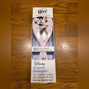 Wet Brush Disney Minnie Mouse The Original Detangler Hair Brush Hello Minnie NWT